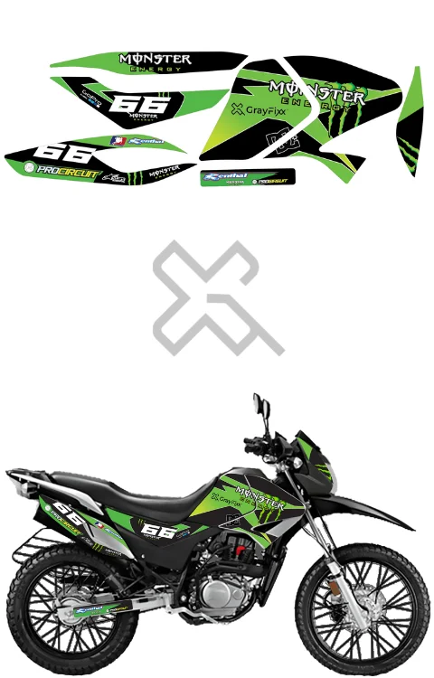 Pro Circuit Edition Full Body Sticker Compatible with Impulse | Printed In Premium Vinyl With FPF(Fade Protection Film), Water Proof, Precut Sticker, Pack Of 1 Compatible with Both Side